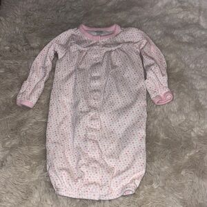 Carter's Pink and White Button-Up Sleep Sack
